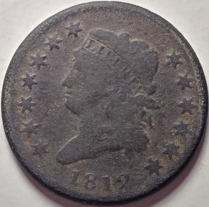 1812-Classic-Head-Large-Cent,-Sheldon-290-Small-Date,-Rarity-1